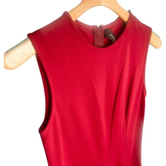 Derek Lam | Sleeveless Red Fit & Flare Midi Dress Size S | EUC - Picture 6 of 12